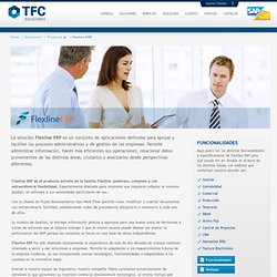 Flexline ERP « TFC Soluciones