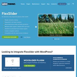 Flexslider by WooThemes