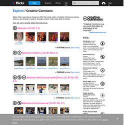Flickr - Creative Commons