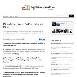 Flickr Guide