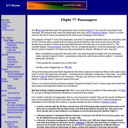 Flight 77 Passengers - 9/11 Review