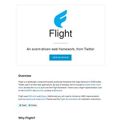 Flight by Twitter