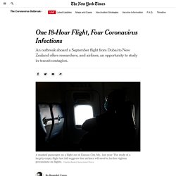 One 18-Hour Flight, Four Coronavirus Infections