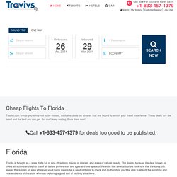 Book flight Tickets to Florida