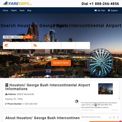 Cheap Flights From Houston George Bush International Airport, IAH - FareCopy.com