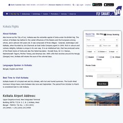 Flights to Kolkata, Book Cheap Flights to Kolkata (CCU)