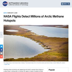 Flights Detect Millions of Arctic Methane Hotspots