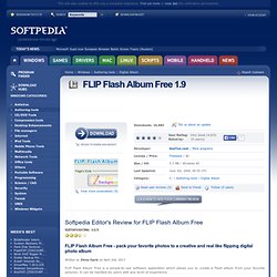 Download FLIP Flash Album Free 1.9 Free - FLIP Flash Album Free - pack your favorite photos to a creative and real like flipping digital photo album