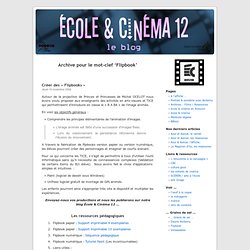 Flipbook Ecole & Cinéma