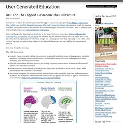 *UDL and The Flipped Classroom: The Full Picture
