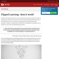 Flipped Learning - does it work?