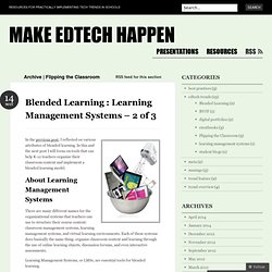 Flipping the Classroom « Make EdTech Happen