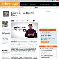 Flipped-Learning Toolkit: Flipping the Non-Flippable Classes