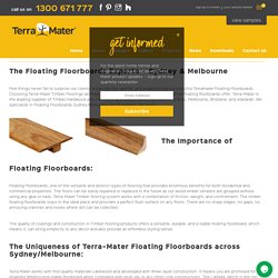 Floating Floorboards Sydney