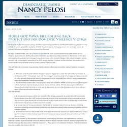 On The Floor // Democratic Leader Nancy Pelosi