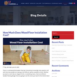 How Much Does Wood Floor Installation Cost?