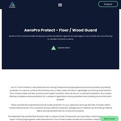 Protect your floor strongly with AeroPro floor guard