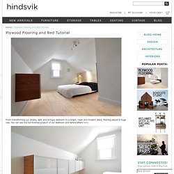Plywood Flooring and Bed Tutorial « Hindsvik At Home Blog