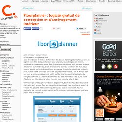 Floorplanner : logiciel gratuit de conception et d&rsquo;aménagement intérieur