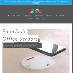 FloorSight Office Sensors for Office Occupancy Tracking