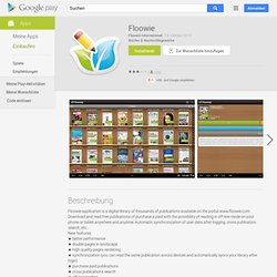 Floowie - Aplikace pro Android ve službě Google Play