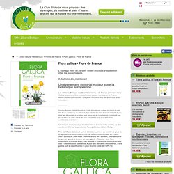 Flora gallica - Flore de France - Le Club Biotope