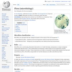 Flora (microbiology)