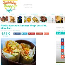 Florida Avocado Summer Wrap! Less Fat. More Fun.