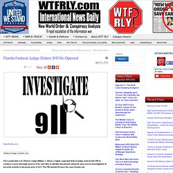 Florida Federal Judge Orders 9/11 Re-Opened