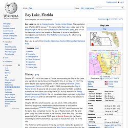 Bay Lake, Florida