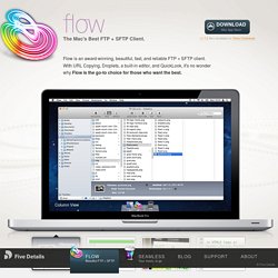 Flow — The Mac's Best FTP + SFTP Client