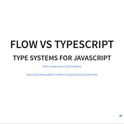 Flow vs TypeScript