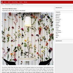 Best Flower Wall Decor Ideas