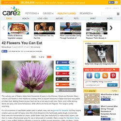 42 flowers you can eat