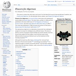 Flowers for Algernon