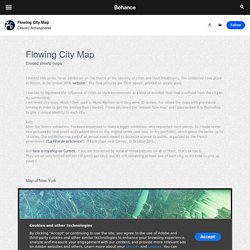 Flowing City Map on Behance