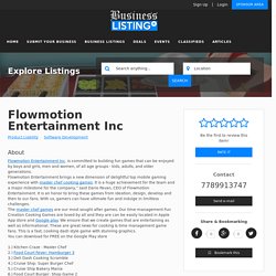 Flowmotion Entertainment Inc, United States, biritsh columbia, West Vancouver