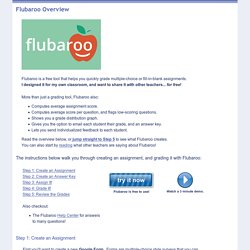 Flubaroo Overview - Welcome to Flubaroo