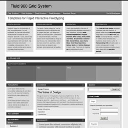 Fluid 960 Grid System