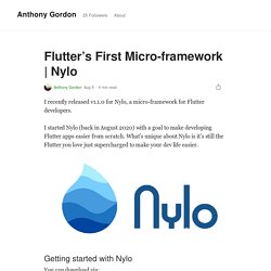 Flutter’s First Micro-framework
