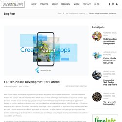 Flutter, Mobile Development for Laredo