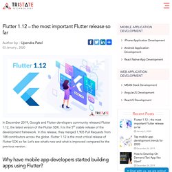 Flutter 1.12 - the most important Flutter release so far