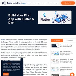 How to Build Your First App with Flutter & Dart Programming Language