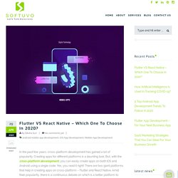 What Should You Choose from Flutter vs. React Native in 2020?