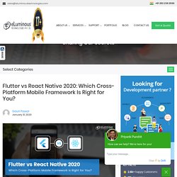 Flutter vs React Native 2020