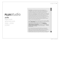 Flux Studio - Profile