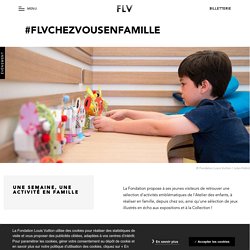 La Fondation Louis Vuitton propose une sélection d'activités pour enfants