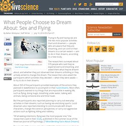 Flying & Sex? What People Dream About in Lucid Dreams