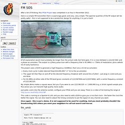 FM SOS - Hamsterworks Wiki!