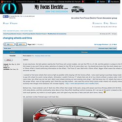 Ford Focus Electric Forum